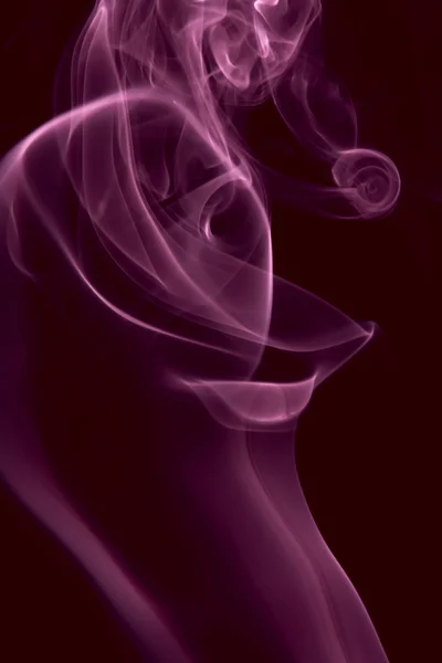 Ondas de fumo — Fotografia de Stock