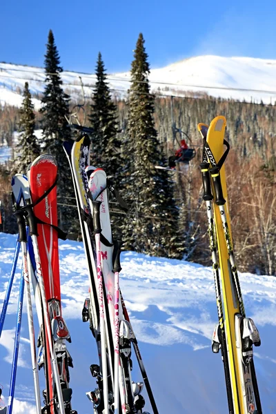 Esquí de montaña . — Foto de Stock