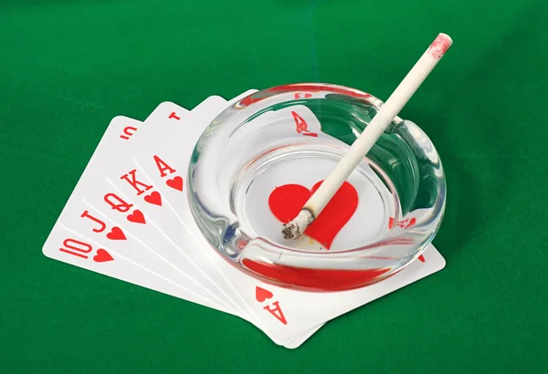Najlepsza ręka pokerowa — Zdjęcie stockowe