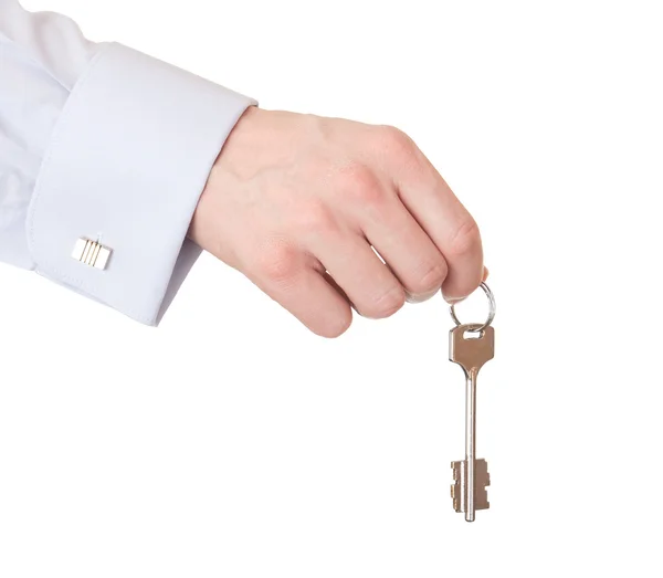 Stock image Hand of a man with the keys.