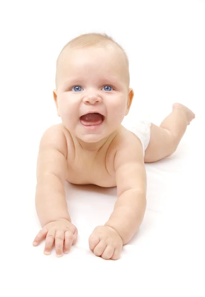 Kruipende baby — Stockfoto