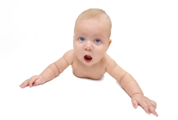 Krypande baby — Stockfoto