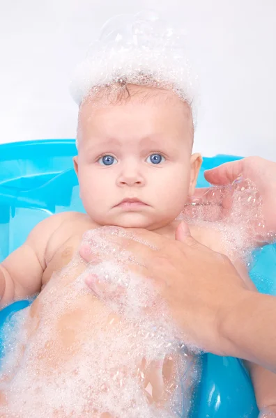 stock image Kid in foam