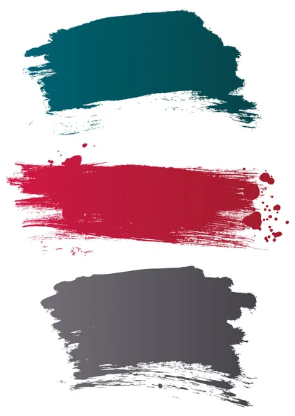 Pinceau, éclaboussure, vecteur — Image vectorielle