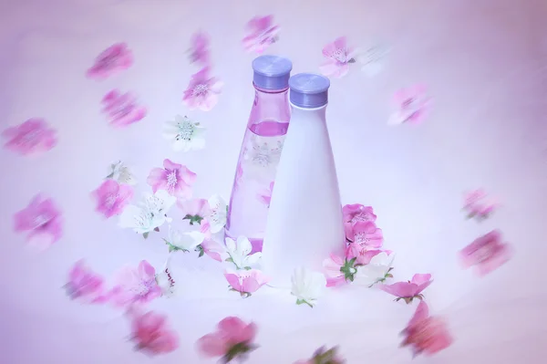 Parfum achtergrond — Stockfoto
