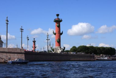 St. Petersburg manzarası,