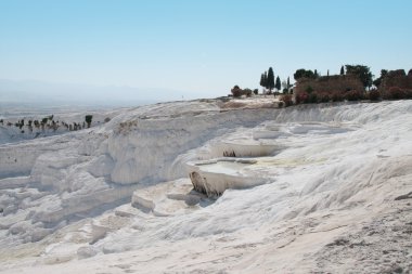 pamukkale görünümü.