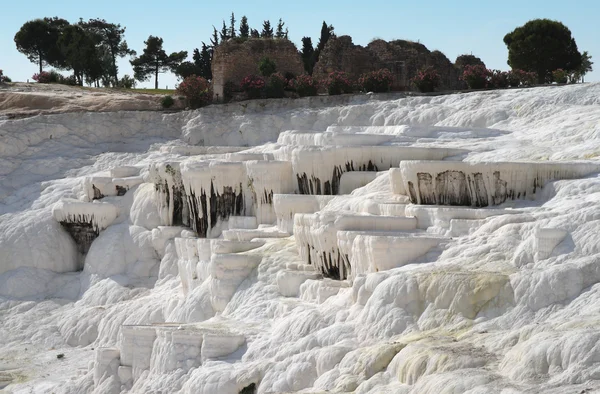 stock image View of Pamukkale.