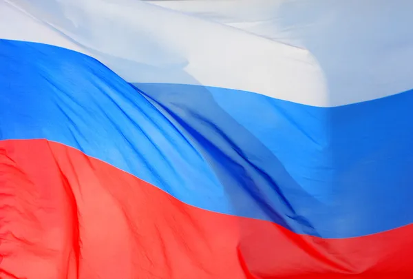 Bandiera russa Immagini Stock Royalty Free