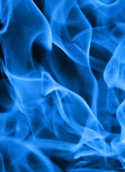 Blå flamma — Stockfoto