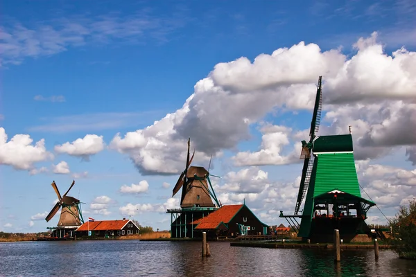 stock image Three windmills