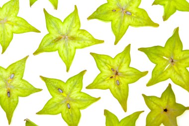 Starfruit (carambola) dilimleri