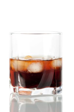 Black russian cocktail clipart