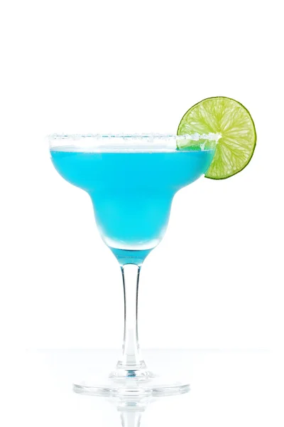 Modrý koktejl margarita — Stock fotografie