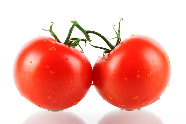 2 つの新鮮なトマト — ストック写真