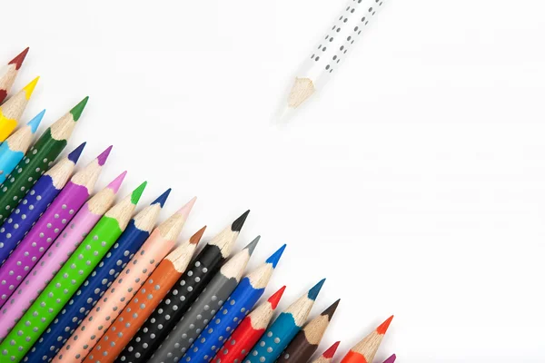 Vita di matite a colori — Foto Stock
