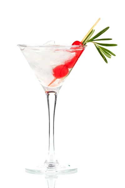 Christmas martiny cocktail — Zdjęcie stockowe