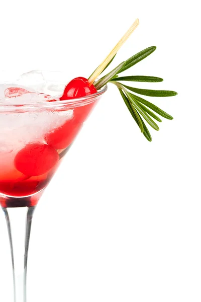 Christmas martiny cocktail — Zdjęcie stockowe