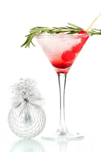Cocktail de Natal — Fotografia de Stock
