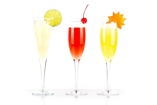 Pernod fizz, millennium och orange alcoh — Stockfoto