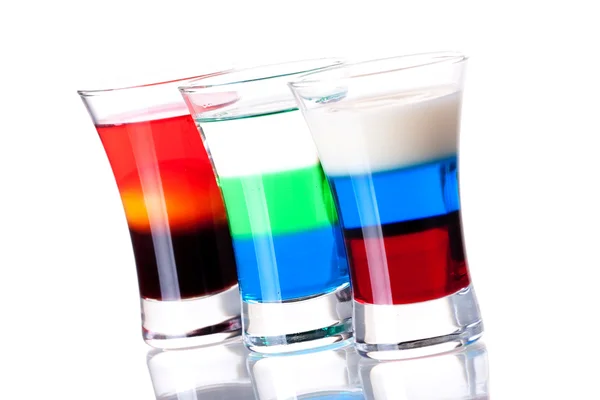 Cocktails: Russian, Anabolic, Morning — Stock Photo, Image