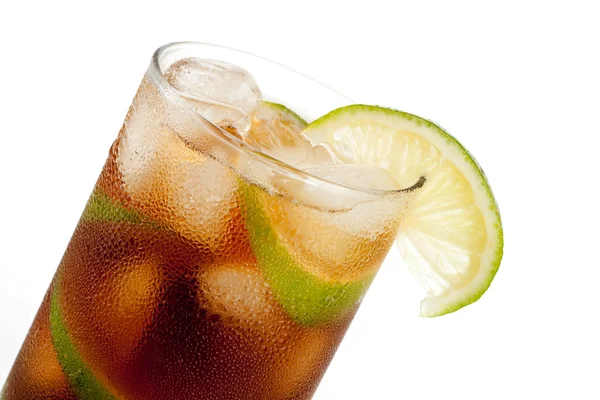 Cuba libre alcohol cocktail — Stock Photo, Image