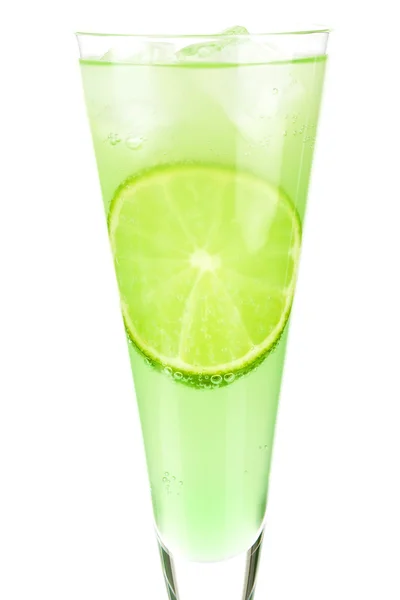 Minze Champagner Alkohol-Cocktail — Stockfoto