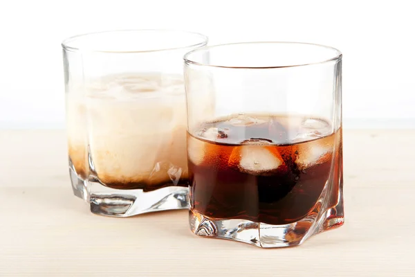 Black and white russian cocktails — Stock Photo, Image