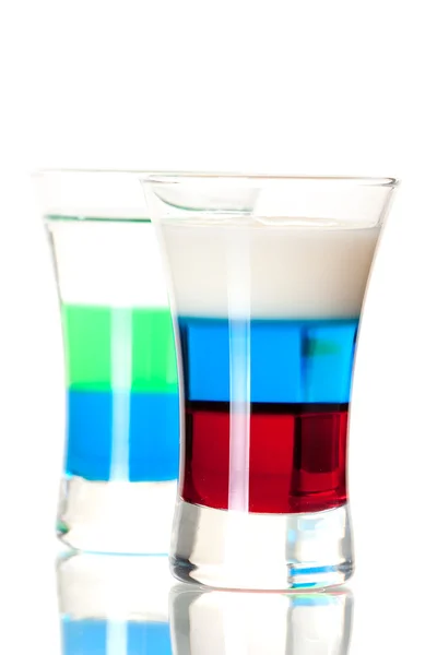 Shot cocktail collection — Stock Photo, Image
