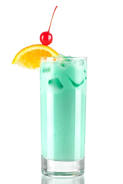 Cocktail collectio: blå mjölk — Stockfoto