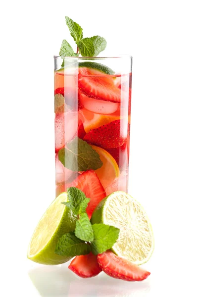 Cocktail collection: Strawberry mojito — Stock Photo, Image