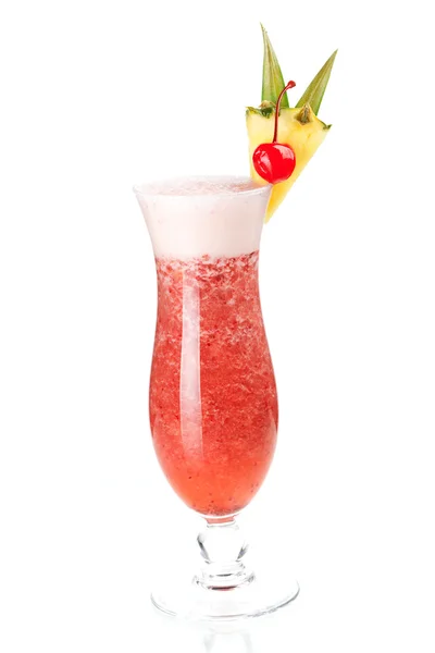 Erdbeer Pina Colada Cocktail — Stockfoto