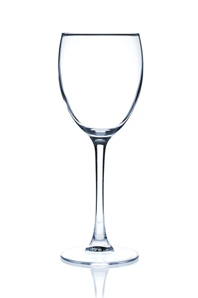 Kieliszek wina kolekcja - biały — Zdjęcie stockowe