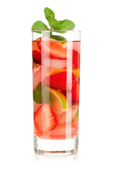 Cocktail samling: Strawberry mojito — Stockfoto