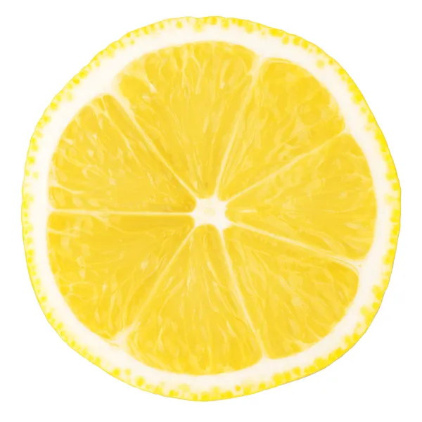 Makró élelmiszer gyűjtemény - citromos szelet — Stock Fotó