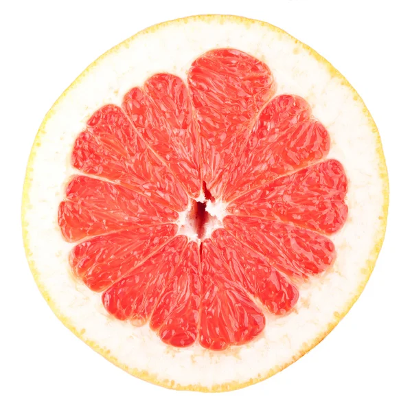 Macro food collection - Grapefruit slice — Stock Photo, Image
