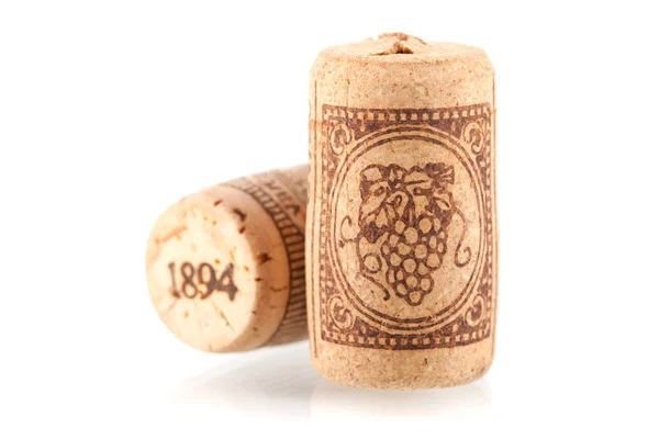Two corks — Stock Photo, Image
