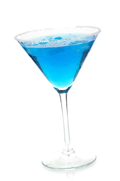 Cocktail samling - blue martini — Stockfoto