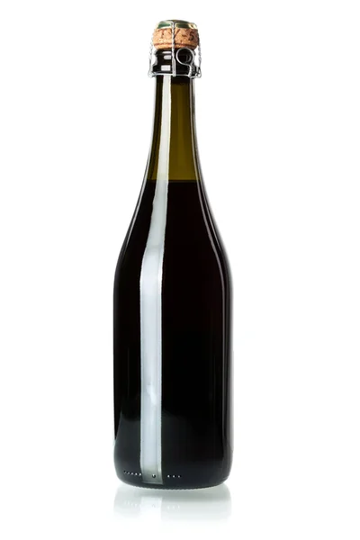 Colección de vinos - Botella de champán witho — Foto de Stock