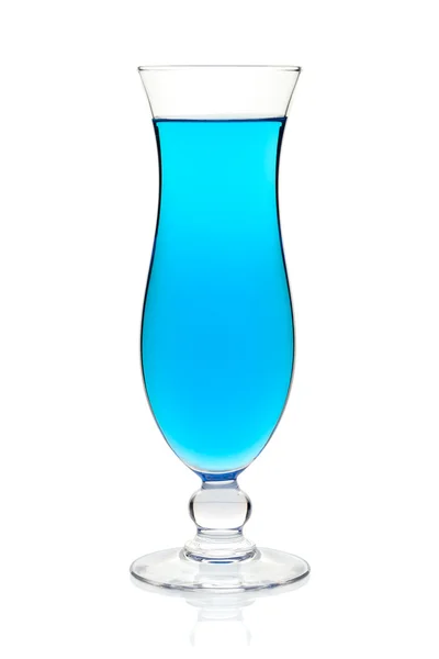 Blauwe kleur drankje — Stockfoto