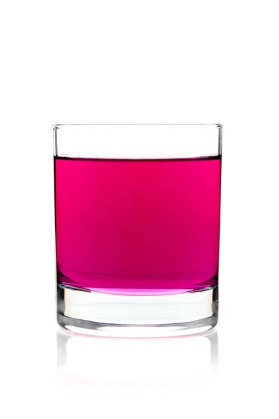 Bordowy kolor napój — Zdjęcie stockowe