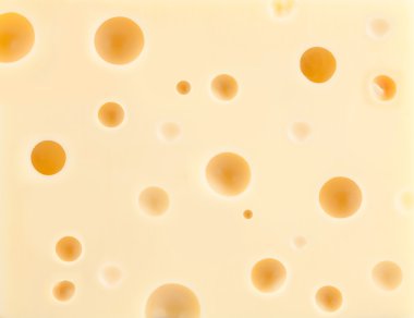 Cheese background with holes clipart