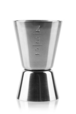 Measuring cup for cocktail clipart