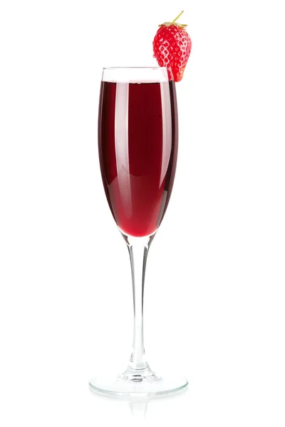 Kolekce vín - jahodový šampaňské — Stock fotografie