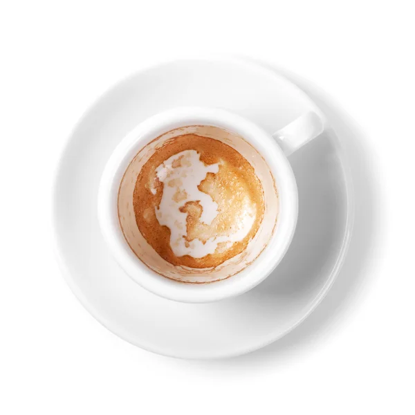 Lege koffie beker — Stockfoto
