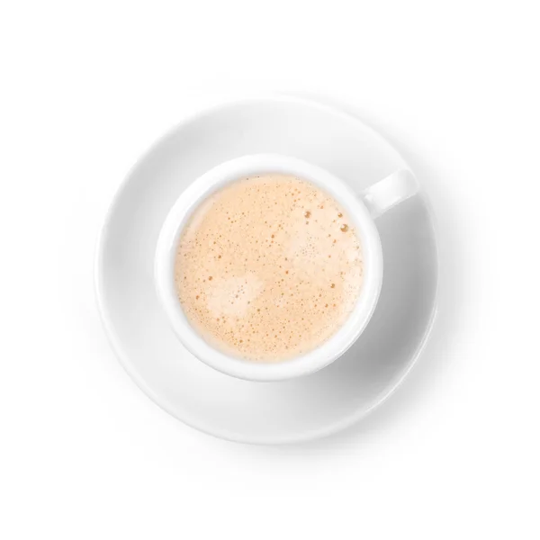 Espresso med mjölk — Stockfoto
