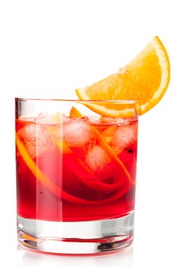 Alcohol cocktail collection - Negroni wi clipart