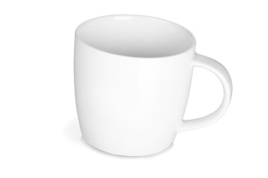 White coffee cup clipart