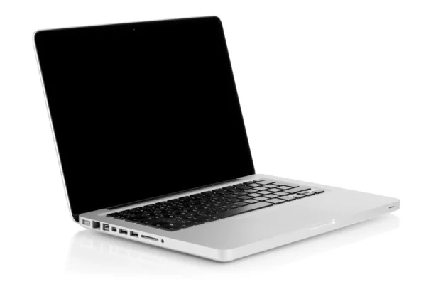 Computer portatile in alluminio — Foto Stock