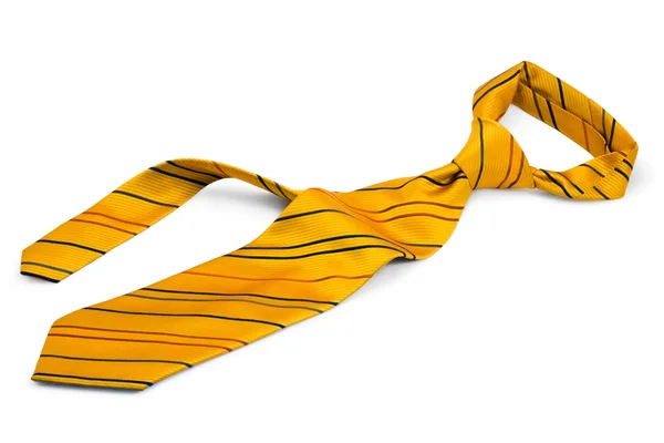 Corbata amarilla — Foto de Stock